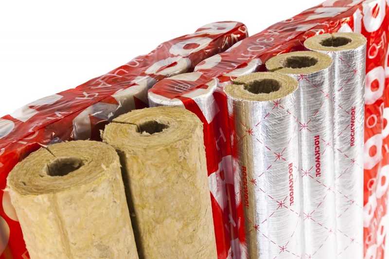 Цилиндры навивные кашированные фольгой Роквул 100 40х38