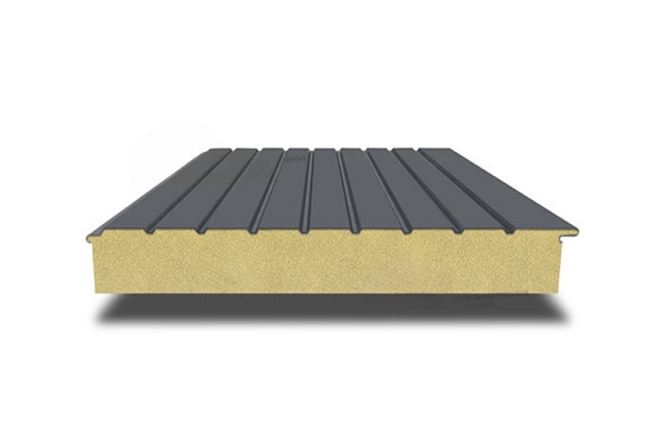 Двухслойная сэндвич-панель PIR (ПИР), 1000х40 мм, 0.5 Полиэстер