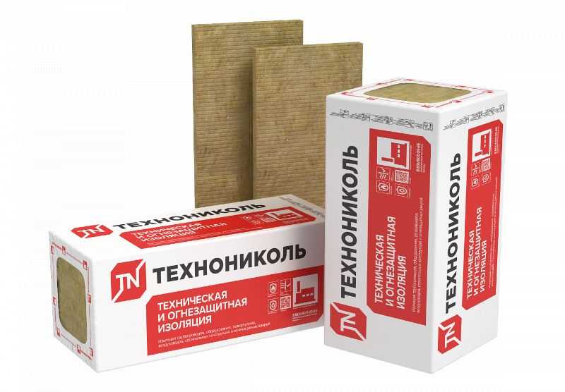 Утеплитель Технониколь Техно ОЗБ Огнезащитная для бетонных конструкций 80 60х600х1200 фото 0