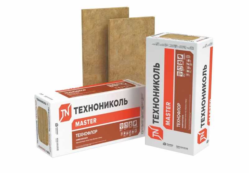 Утеплитель Технониколь Технофлор Стандарт 160х600х1200